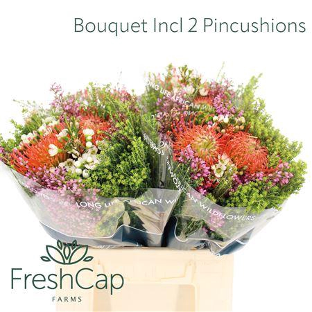 <h4>Bouquet Incl 2 Pincushions</h4>