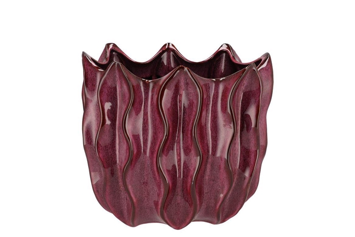 <h4>Juna Purple Pot Structure 29x20x21cm</h4>