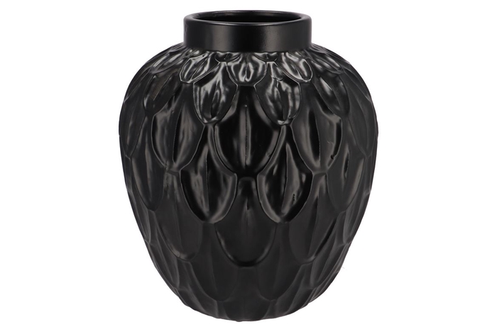 <h4>Inga Boa Black Pot Active Glaze 31x31x35cm Nm</h4>