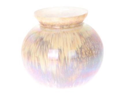 VASE OIL TWIST ROUND SMALL