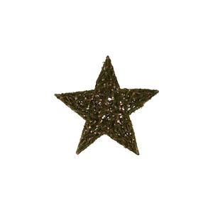 Festive Star Poplar Moss 50x50x9cm