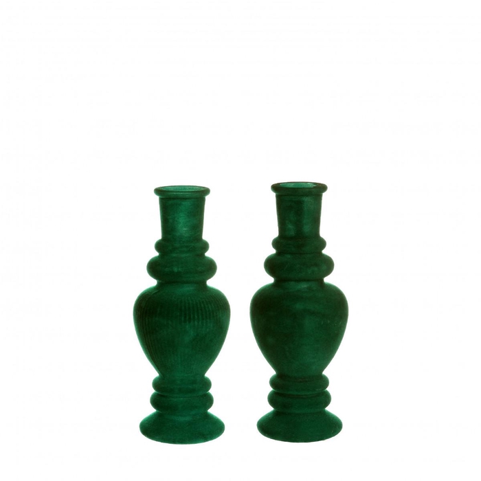 <h4>Glas Candle vaas velvet d06*16cm</h4>