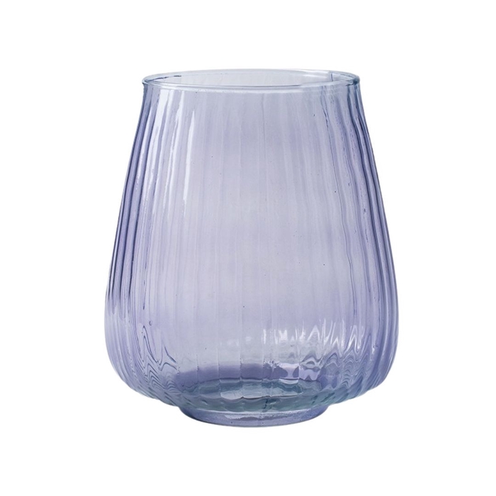 Glass vase marbella d18 19 5cm