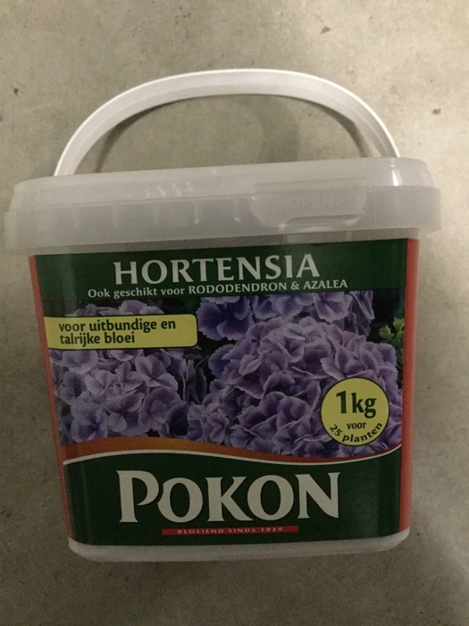 POKON HORTENSIA 1KG VOOR 25 PLANTEN