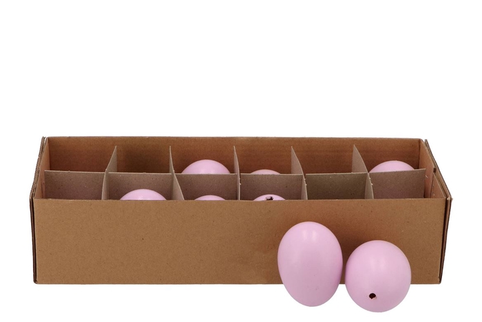 <h4>Eggs Kippen Lavendel Per 12 5x6cm</h4>