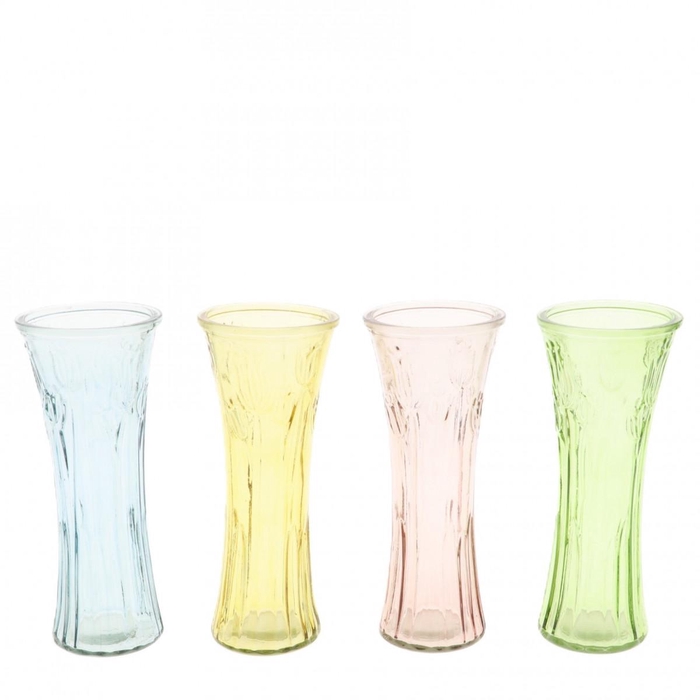 <h4>Glass vase Tulip d10*24cm</h4>