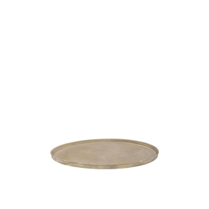 Coaster Cozy Gold Matt Tray Metal 26x2cm