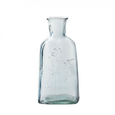 <h4>Glas Fles Bloemen d03/9*19cm</h4>