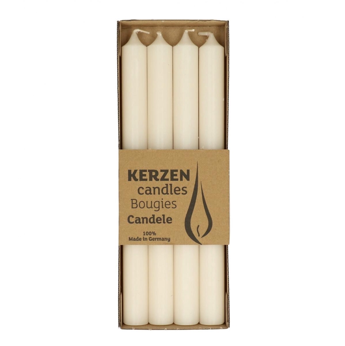 <h4>Kaars Tafelkaars rustiek d2.2*25cm</h4>