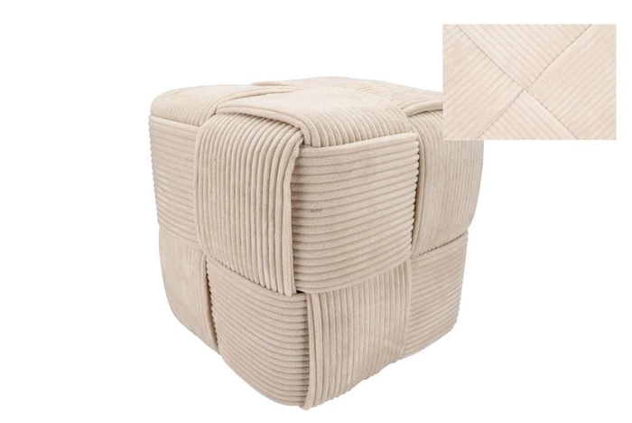 <h4>Stripe Sand Poof Layers 35x35cm</h4>