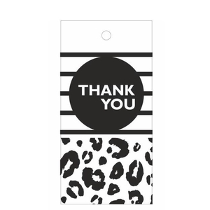 Labels Kaart 5*10cm x20 Thank you