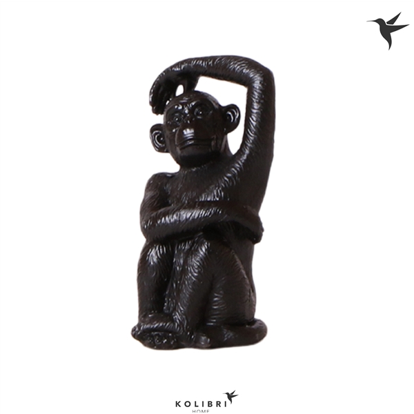 <h4>Kolibri Home Monkey sitting black</h4>