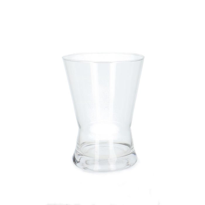 Glas Knikvaas d15*20cm