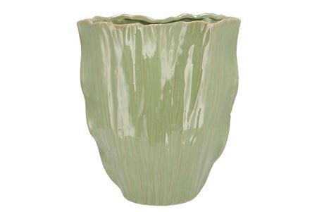 <h4>Lima Pistache Vase Oval Double 30x17x36cm Nm</h4>