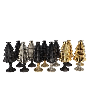 Jazz Wild Black Vase X-mas Tree Ass 11x25cm