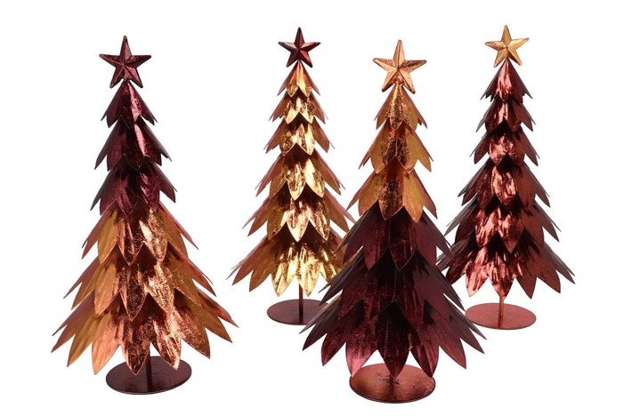 <h4>Glam Scottish Brown Mix Tree Iron Ass 22x22x40cm</h4>
