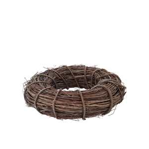Wreath Elm Branches Grey 30x8cm