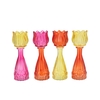 Bicolore Dutch Orange Mix Tulip Vase Ass 7x22cm