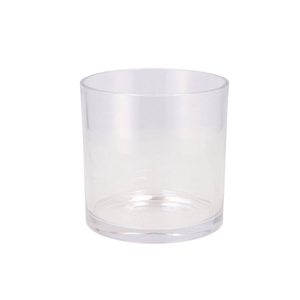 Glass Pot Heavy 15x15cm