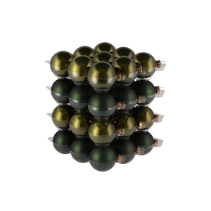 Glass Ball Pine Green 57mm P/36