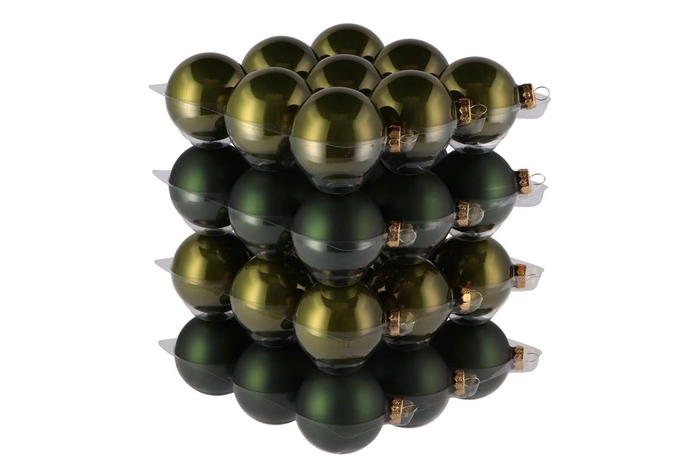 <h4>Glass Ball Pine Green 57mm P/36</h4>