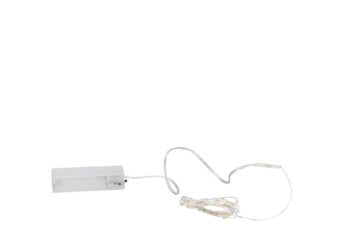 <h4>Led Shine Light Chain 20 Led Timer Excl. Battery 190+30cm</h4>