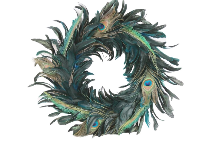 <h4>Wreath Eye Peacock Feather D65</h4>