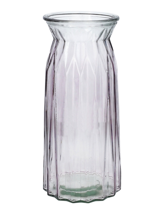 <h4>DF02-664125200 - Vase Ruby2 d10/11xh24 soft lilac</h4>