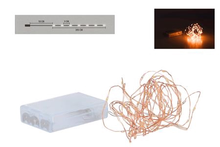 <h4>Led Light Chain Copper Wire 80led Extra Warm White</h4>