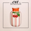Ceramics Cherry vase 12*11*18cm
