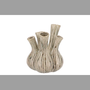 Aglio Green Active Glaze Vase 17x20cm