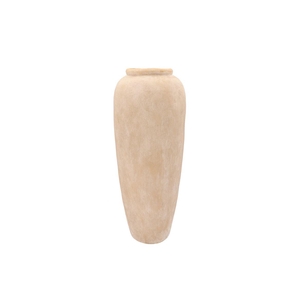 Florence Antique Gold Vase Long 25x25x49cm