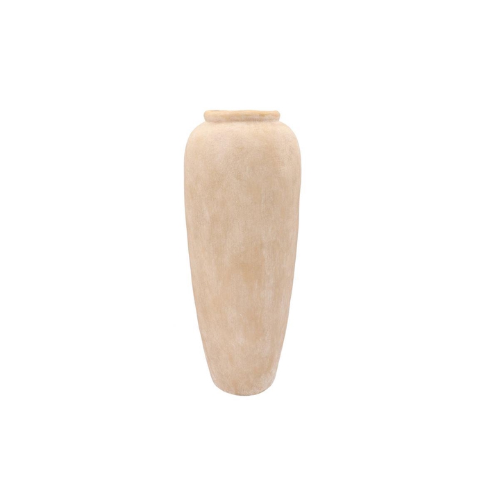 <h4>Florence Antique Gold Vase Long 25x25x49cm Nm</h4>