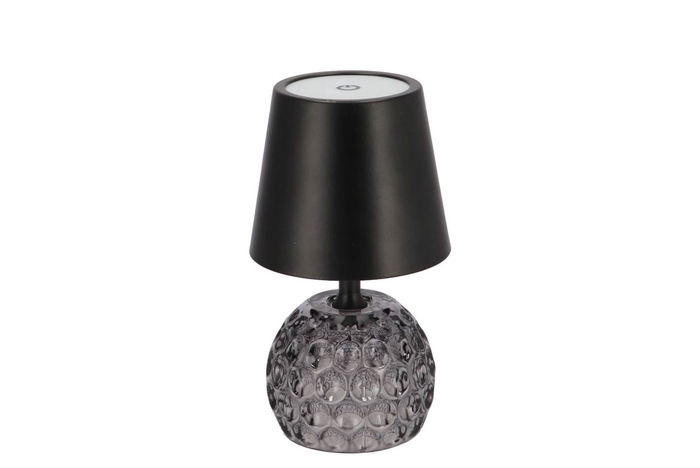 <h4>Luce Wild Black Glass Globe Led 11x11x20cm</h4>