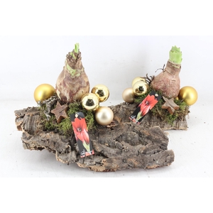 arr4 Amarayllis MB - Kurk plaat x4 gold