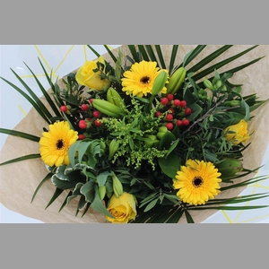 Boeket Roos Sp. Geel