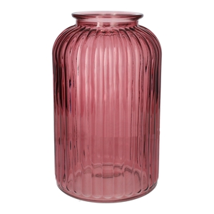 DF02-666051100 - Vase Caroline d11.7/18xh29.5 mauve