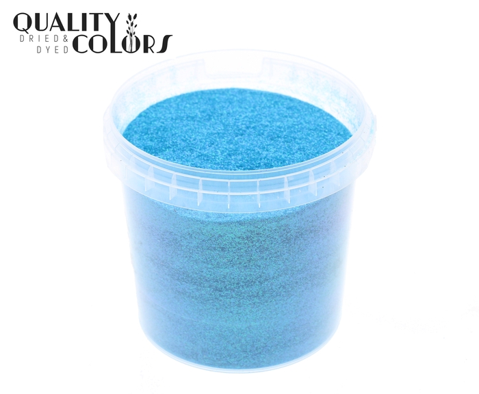 Glitters 400gr in bucket Irridescent Lake Blue