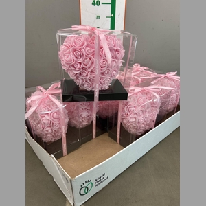 ARR HART ZIJDE ROOS ROSE 15 CM