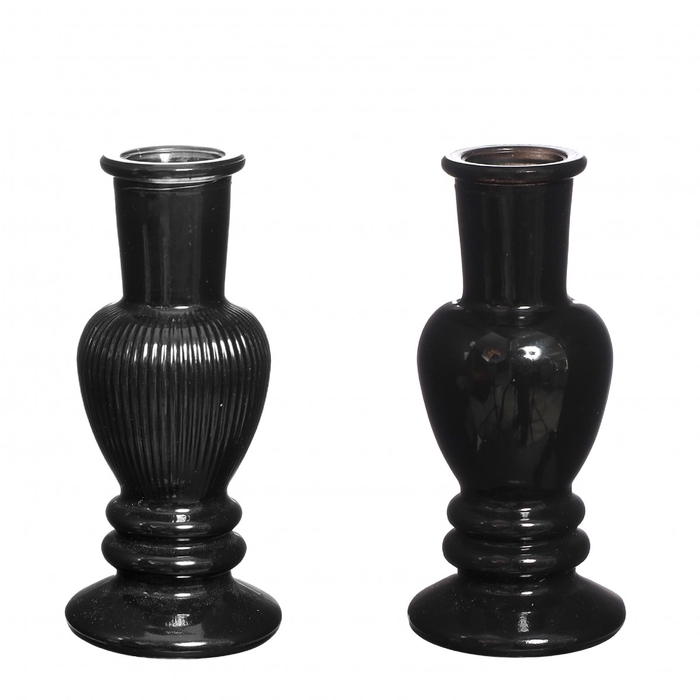 <h4>Glass Candle vase d05.5*12cm ass.</h4>