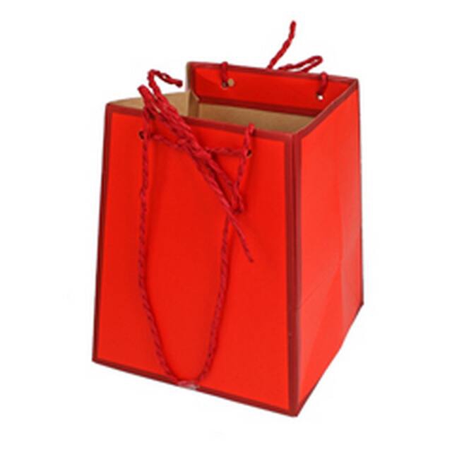 <h4>Bag Easy carton 12/12x15/15xH18cm red 20/bag</h4>