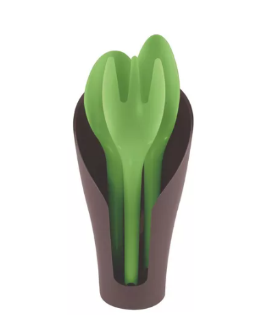 <h4>KIT UTENSILIOS P/VASO COCOON MARROM</h4>