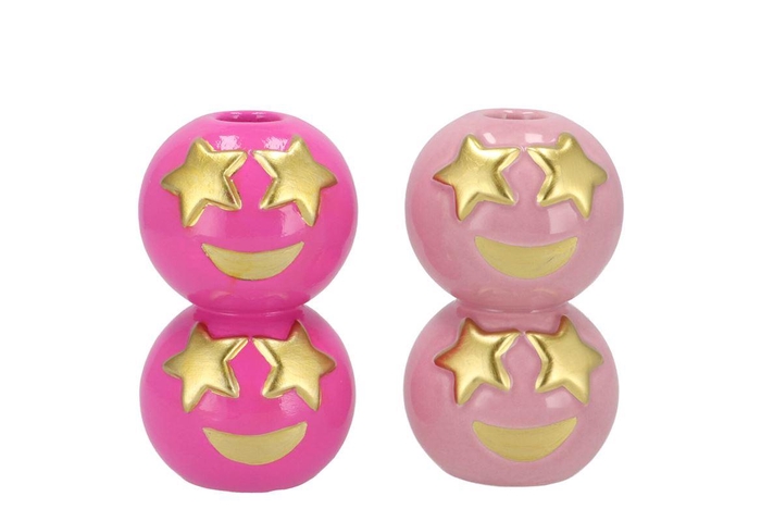 <h4>Smiley Jolly Fuchsia Candle H Bulb 7x12cm</h4>