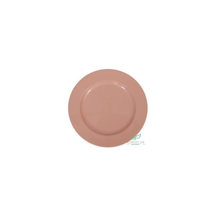 <h4>PLASTIC PLATE ORANGE D28</h4>
