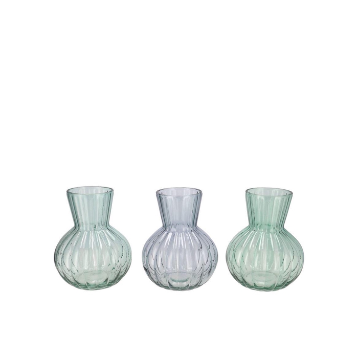 <h4>Feline Green Mix Vase Ass 14x17cm Nm</h4>