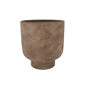Florence Antique Bronze Pot Round 28x28x31cm