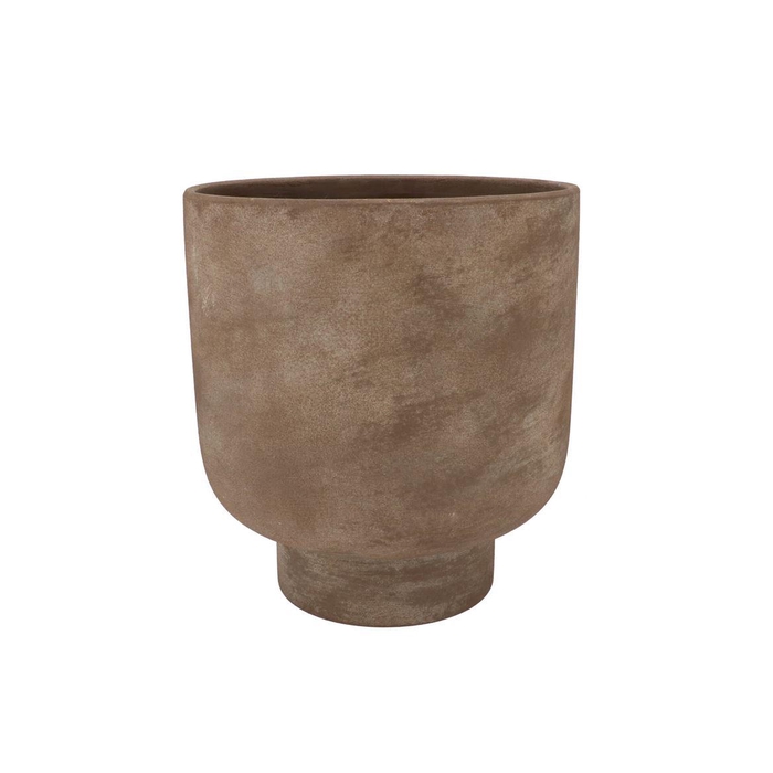 <h4>Florence Antique Bronze Pot Round 28x28x31cm</h4>