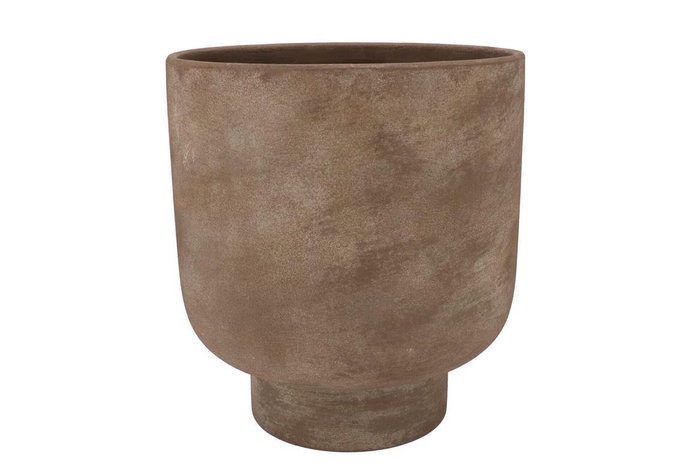 Florence Antique Bronze Pot Round 28x28x31cm