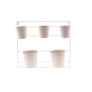Wall Hanger Olora 5 Pots L51W16H48