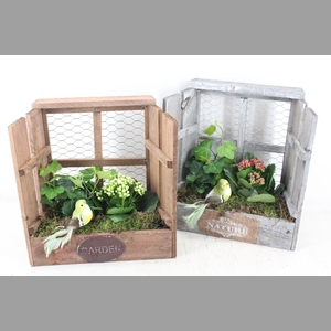 arr2 TD - Hout raam - roze/wit